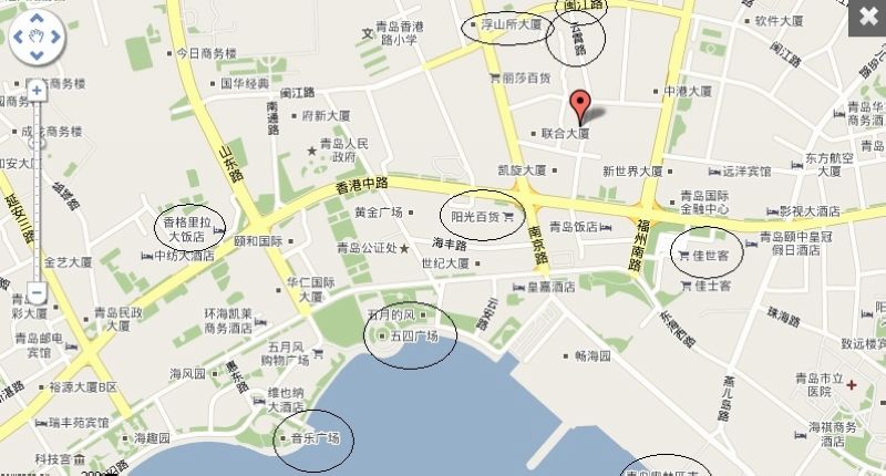 海港口停船地图